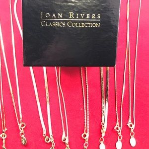 Joan Rivers Complete Chain Wardrobe, 8 Assorted!